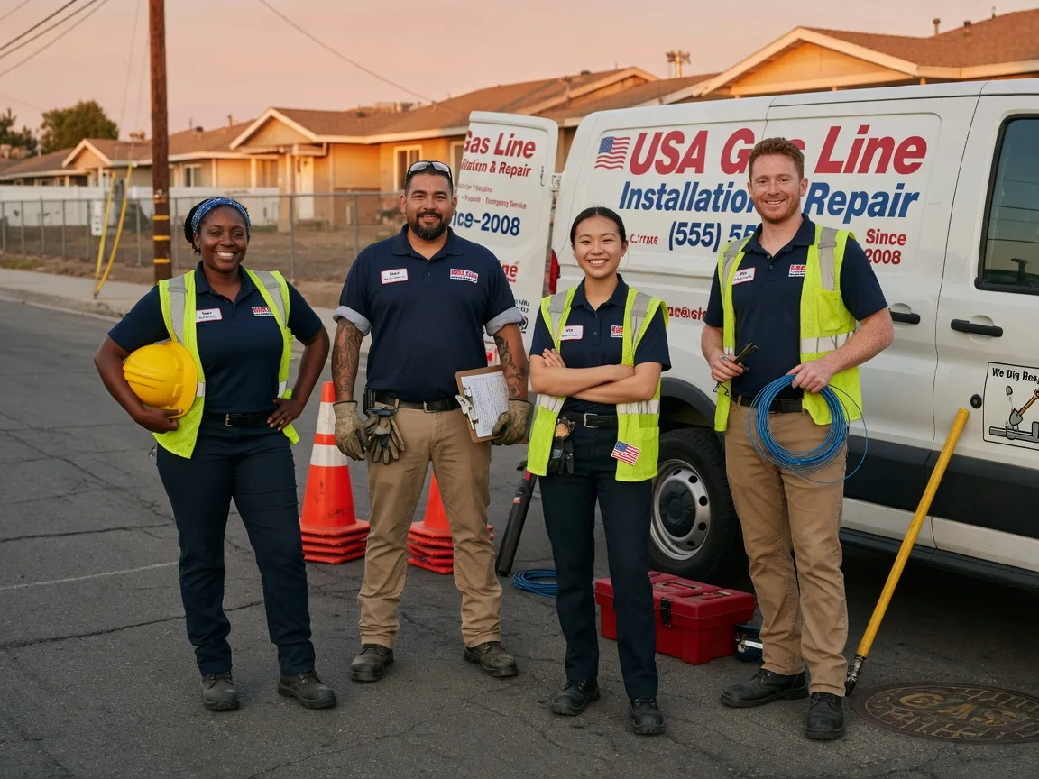 Gas Line Installation company in Borden, IN